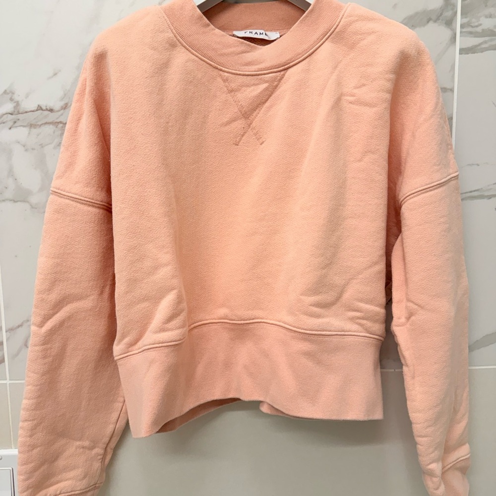 Frame Denim Coral Sweatshirt